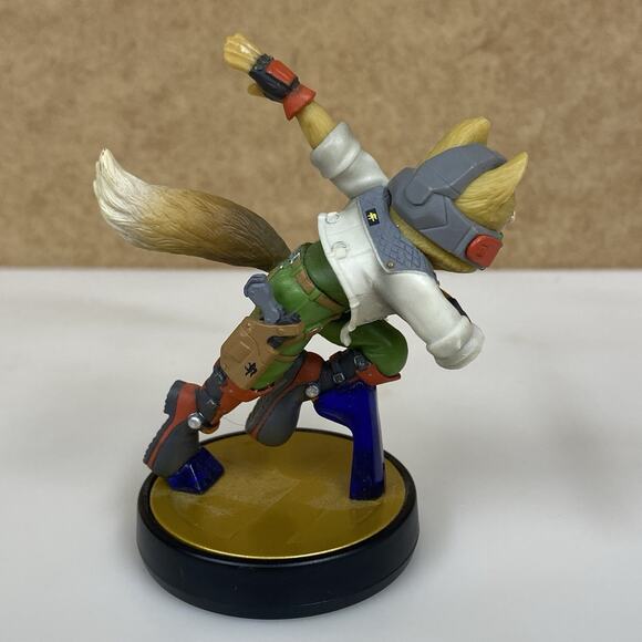 Nintendo Amiibo Star Fox McCloud Character Figure Super Smash Bros Toy - Picture 2 of 4